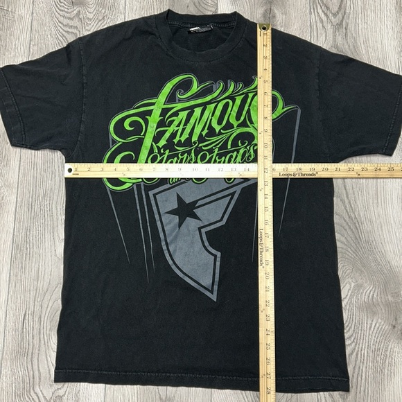 Famous Y2K Stars and Straps T-Shirt - Picture 2 of 7